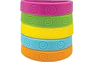 Teacher Created Resources Happy Faces Wristbands: 12 Vibrant Colors to Express Your Mood