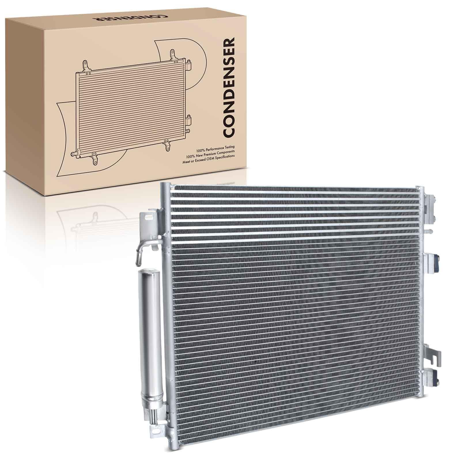 Frankberg Condensador del aire acondicionado 68050127AB | Compatible con: Tema LX, 300 C LE LX, 300 C Touring LE LX, Cargador