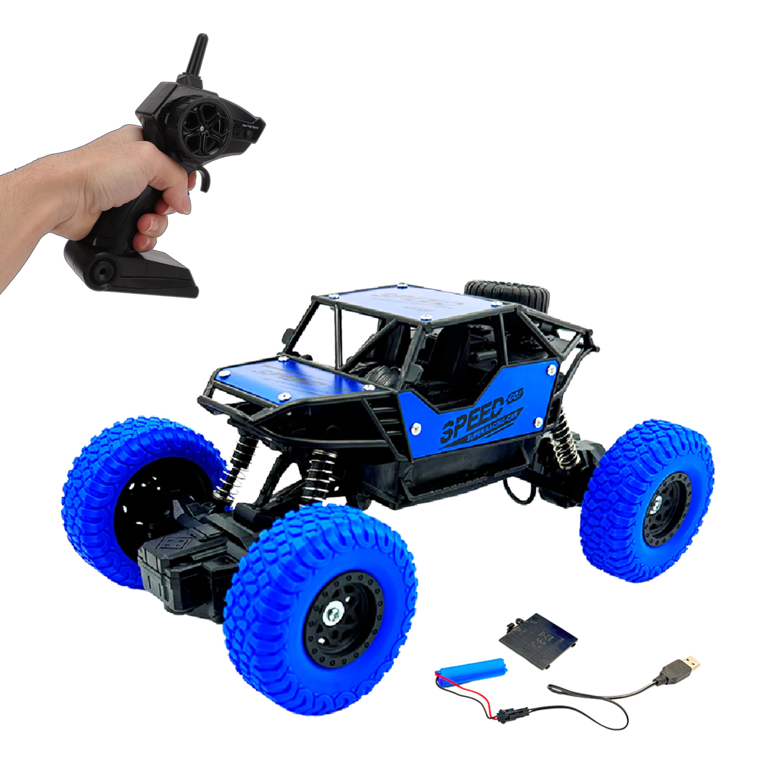 ToysEpic Rock Crawler Remote Control car, Off-Road Rechargeable Truck for Boys, 1:18 Scale, 5 Functions car, High-Speed RC Car Toy for Boys Best Gift for Kids (B0DDC1Q3P2) Amazon Price History, Amazon Price Tracker