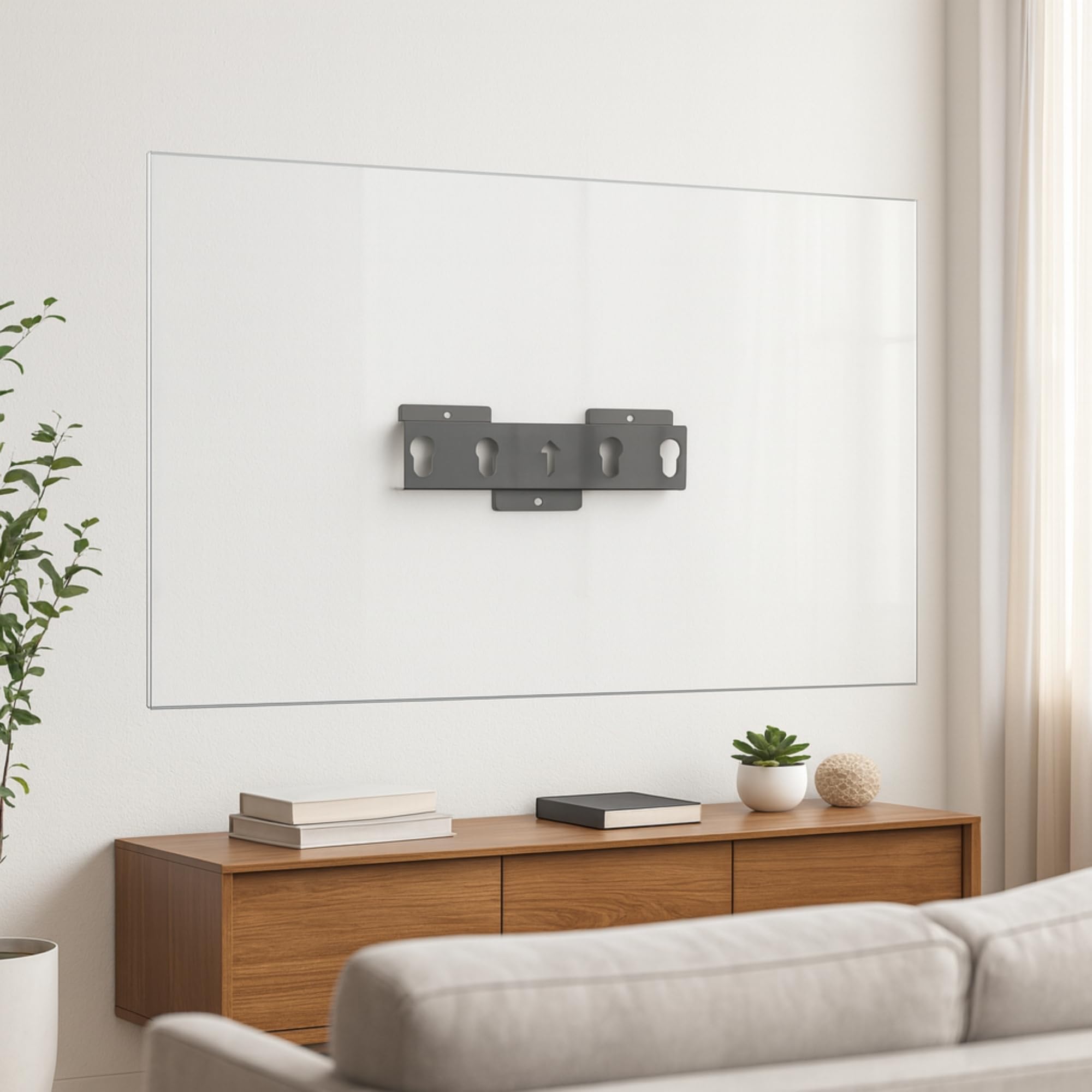 Buy RISSACHI TV Stand Wall | Universal Wall Mount TV Stand with