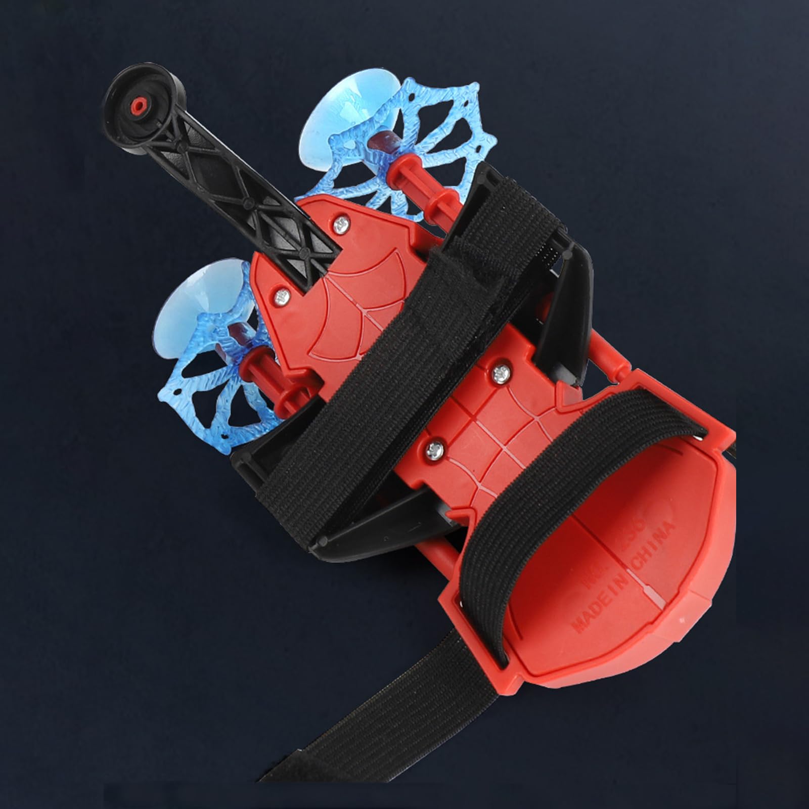 Zestaw 2 rękawiczek Launcher, rękawice Spider Launcher, rękawice Kids Spider Hero, zabawna zabawka edukacyjna, rekwizyt dla dzieci (opakowanie OOP -Bag)
