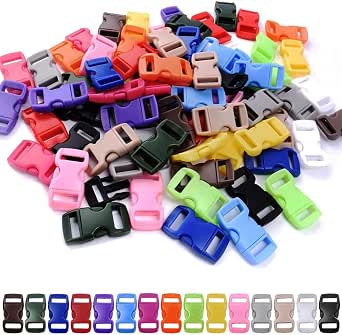 Fibbie A Sgancio Rapido In Plastica POM Da 25 Mm Per Cinghie - Set Di Ricambio