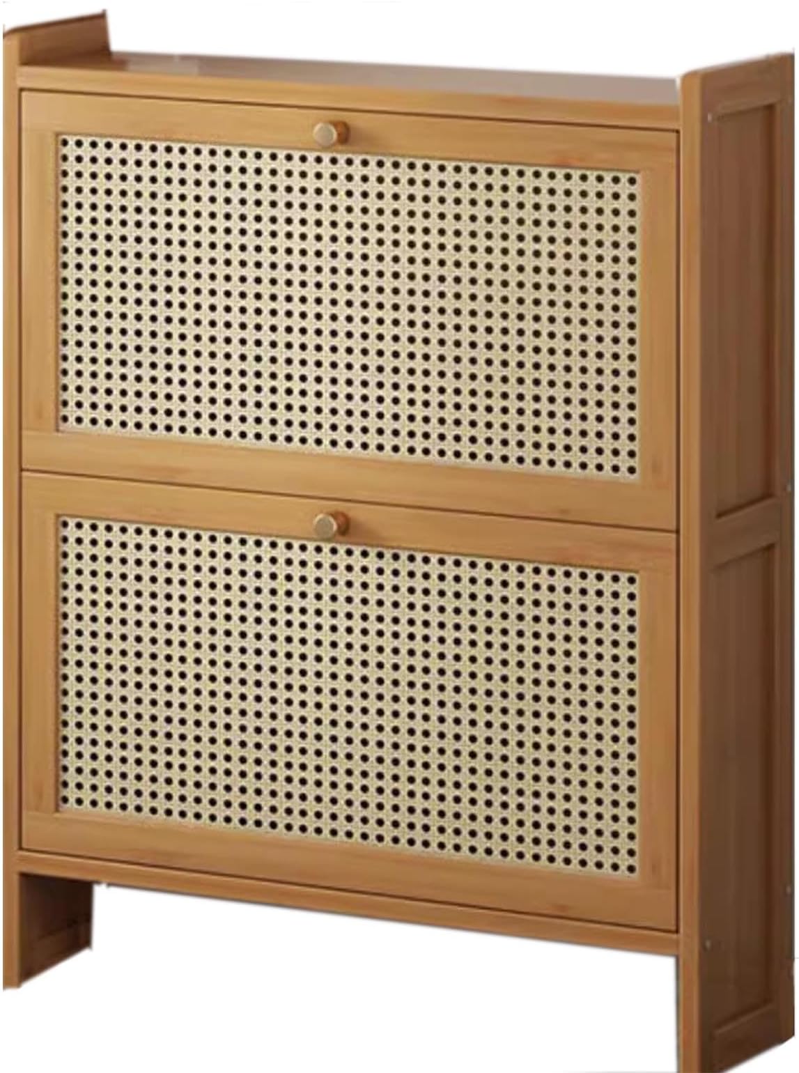 Bambus Schuhschrank Mit 7 Fächern – Platzsparend & Stylisch, 88x31x93 Cm