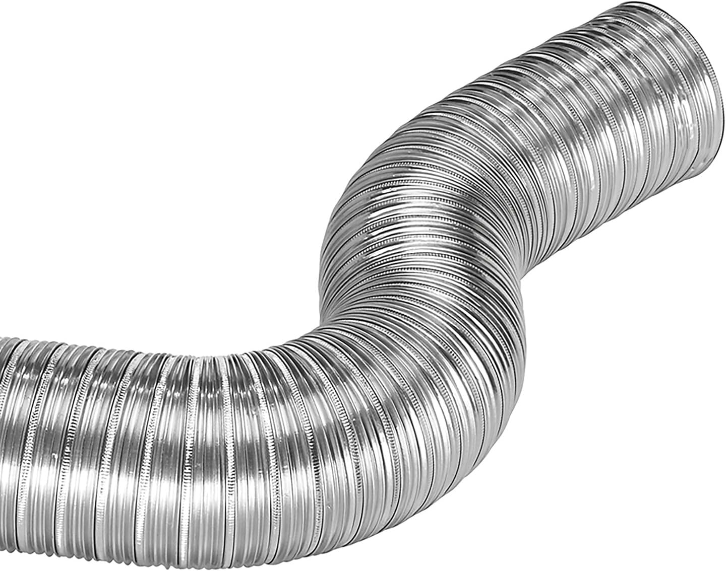 Lambro Silver 5-inch x 8' Flexible Semi-Rigid Aluminum Duct (304)