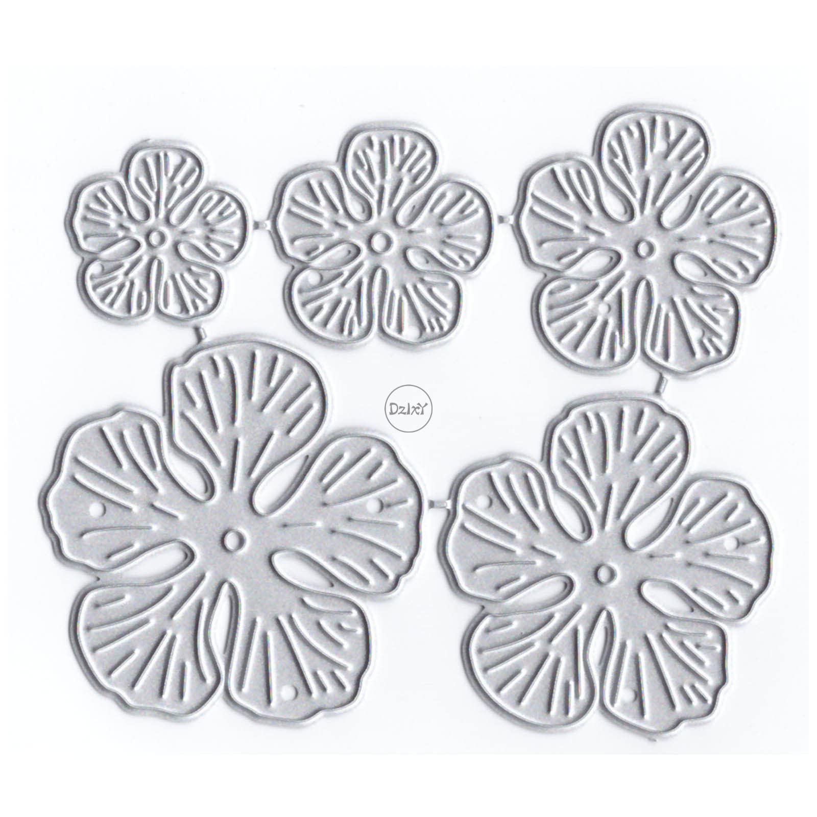 Blütenblatt-Stanzform Aus Metall Für Scrapbooking & Kartenbasteln