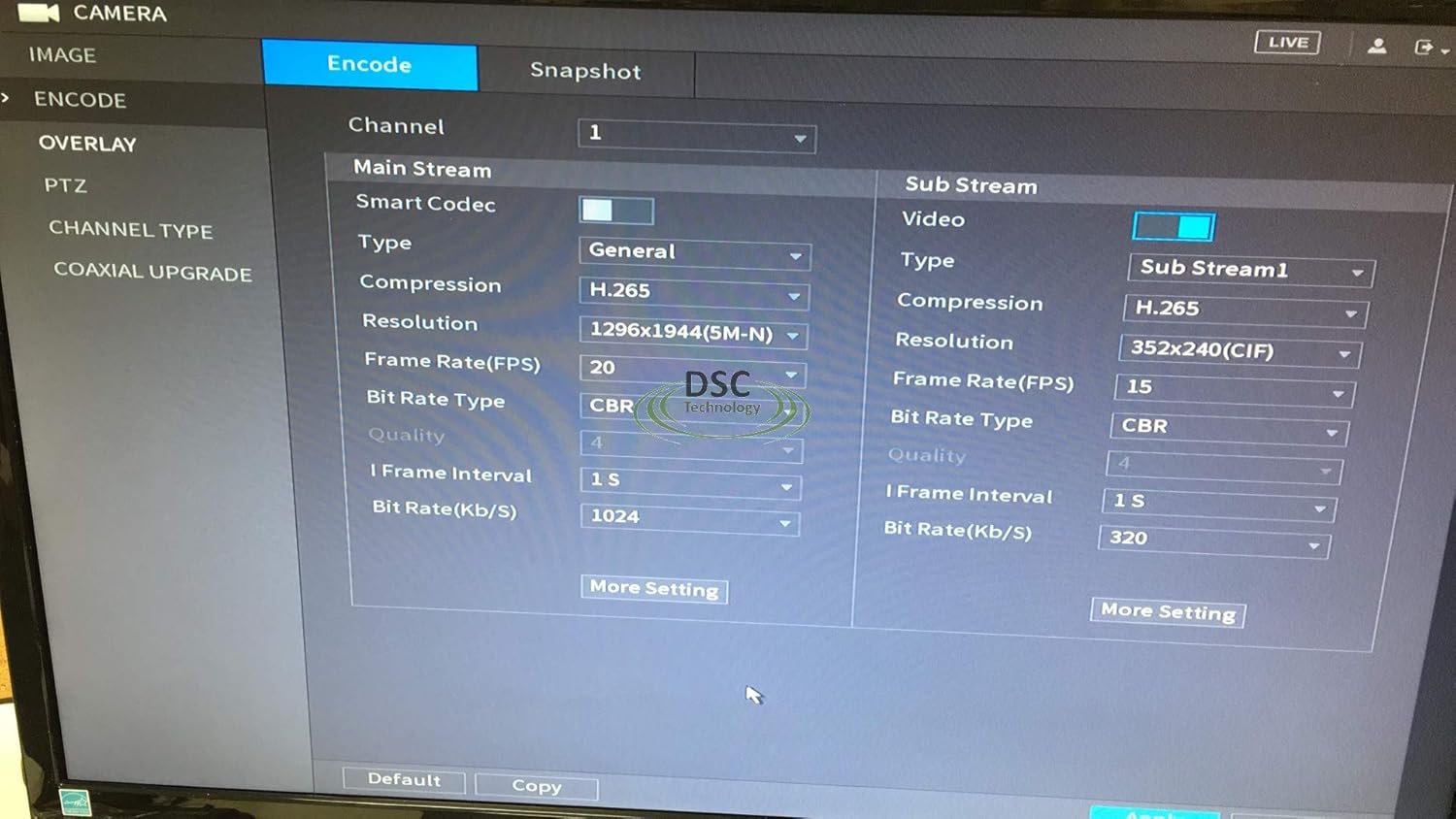 4MP 16CH Analog XVR DVR CCTV 5-in-1 (Supports HD TVI, AHD, HD CVI, IP, and 960H CVBS) Security Surveillance Support Remove Viewing