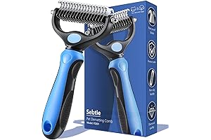 Sebtle Undercoat Rake: The Ultimate Shedding Solution for Dogs and Cats