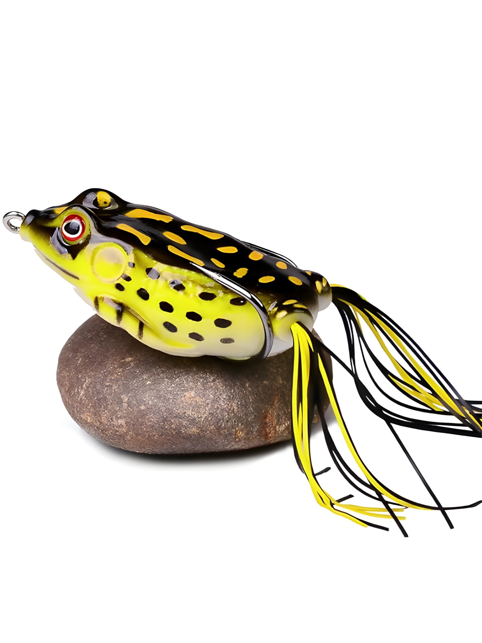 Vinayakart 1 Pcs Artificial Soft Bait Frog Fishing Lure Dark Yellow Color Realistic Frog Bait 10 cm Soft Swimbait Floating Bait with Hooks for Freshwater Saltwater (B0CS32BZNQ) Amazon Price History, Amazon Price Tracker