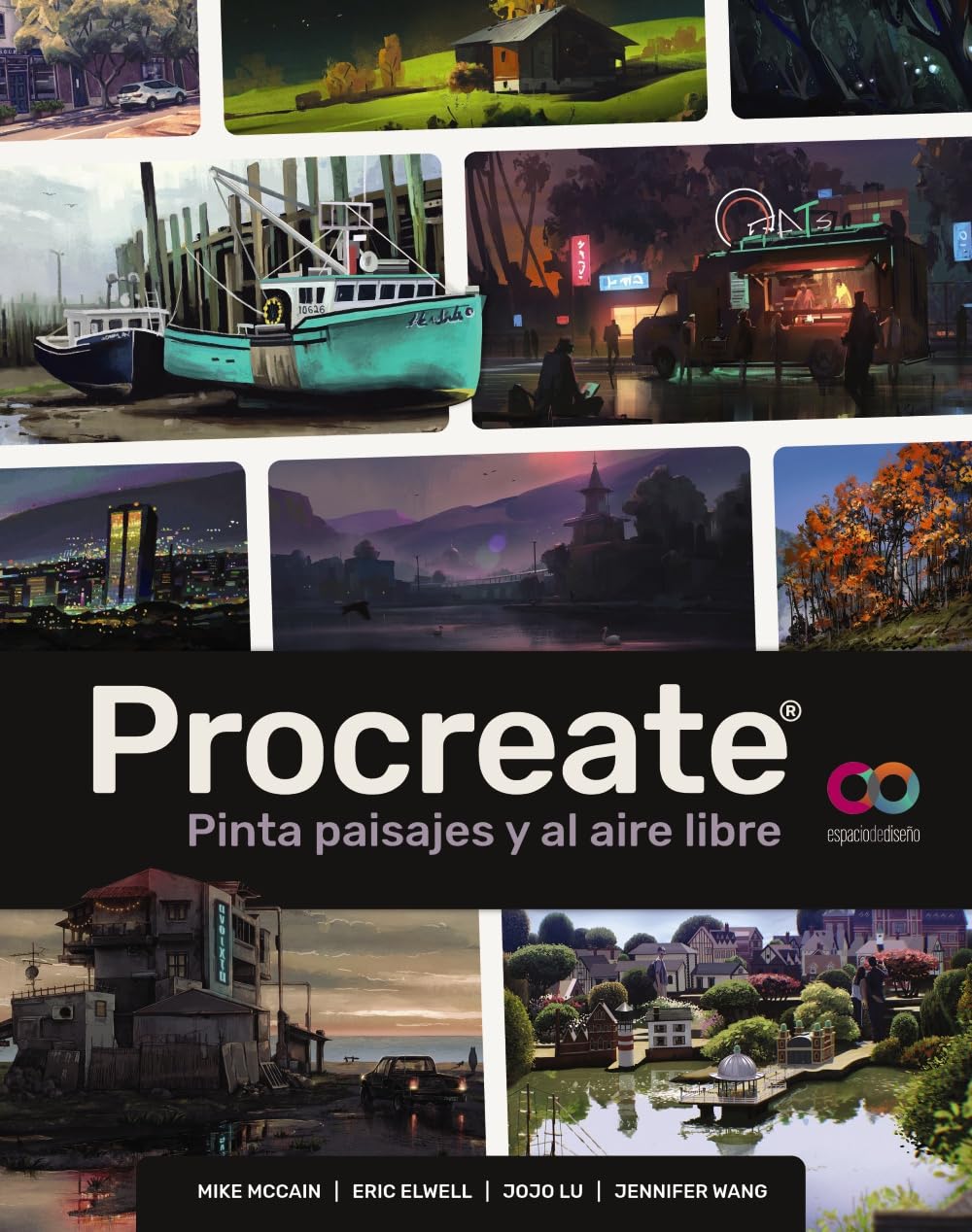 Procreate. Pinta paisajes y al aire libre (ESPACIO DE DISEÑO)
