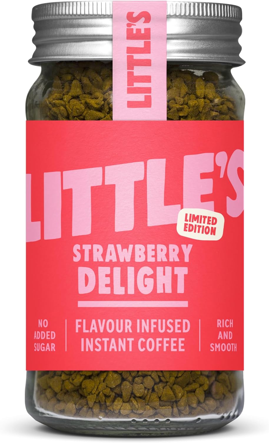 Little's Instant Coffee (Pack of 6) Strawberry Delight Flavoured Coffee