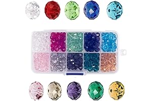 Colorful Crystal Glass Jewel Beads for Jewelry Making