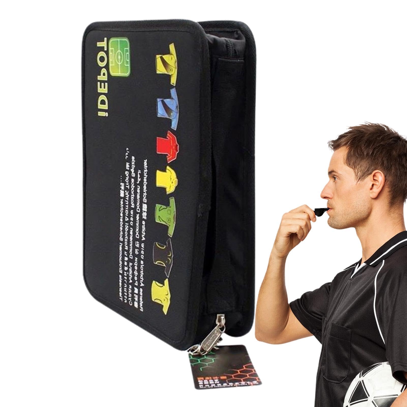 Fußball Schiedsrichter Tasche Schiedsrichter Tasche Schiedsrichter Ausrüstung Fußball Schiedsrichter Tasche Fußball Schiedsrichter Kartentasche Tragetasche Schiedsrichter Karten für Fußball