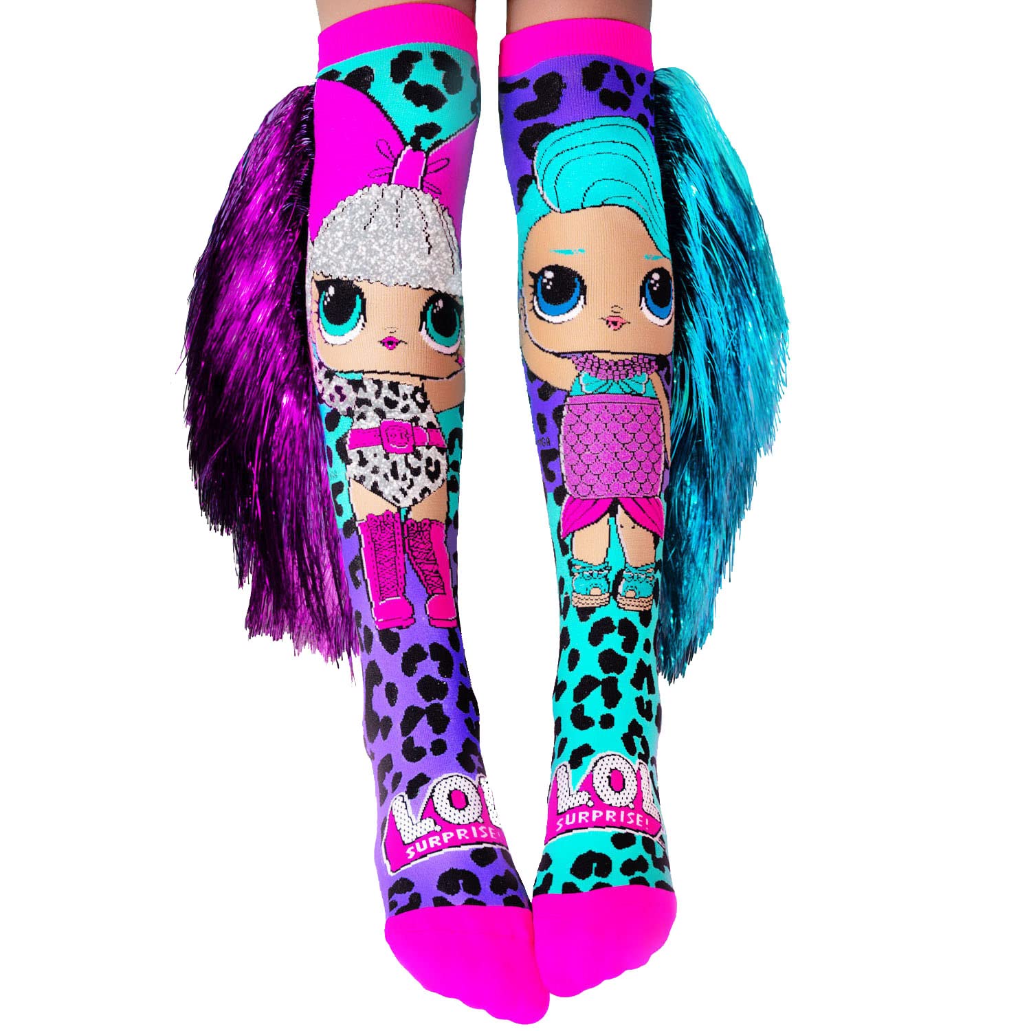 Official L.O.L Surprise Disco Dolls Socks