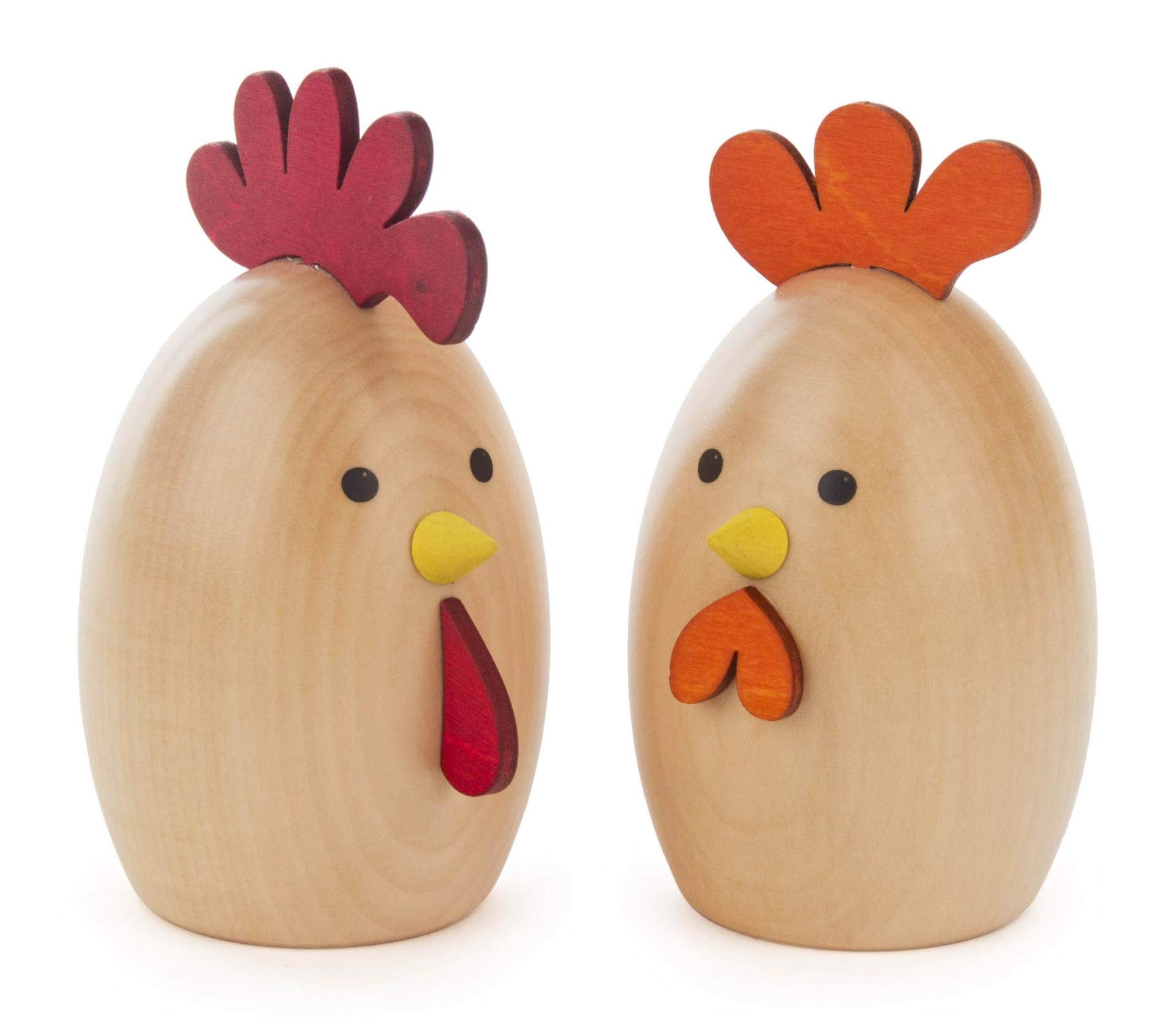 Figurine de décoration Coq & Poule Rudolphs Boîte au trésor 12cm