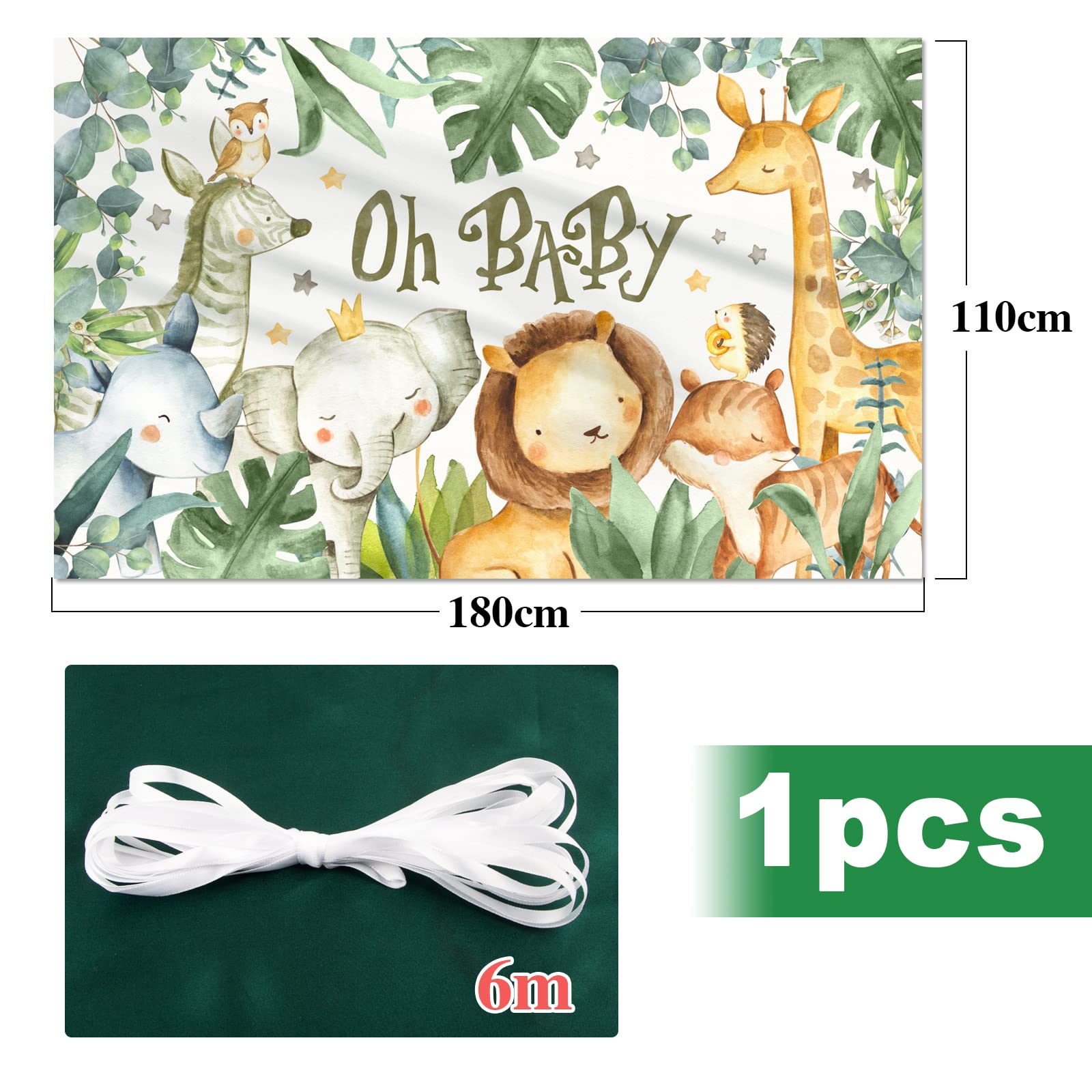 Riesen-Ballon 'OH Boy' 101,6 Cm Für Babyparty & Gender Reveal - Beige, Reißfest, Einfach Aufzublasen - Deko Für Jungen-Party