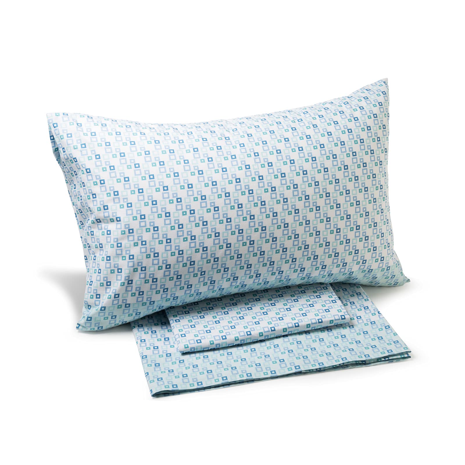 Lenzuolo Singolo Caleffi Tempo In Cotone – 100% Made In Italy, Avio, Per Un Sonno Confortevole E Sicuro