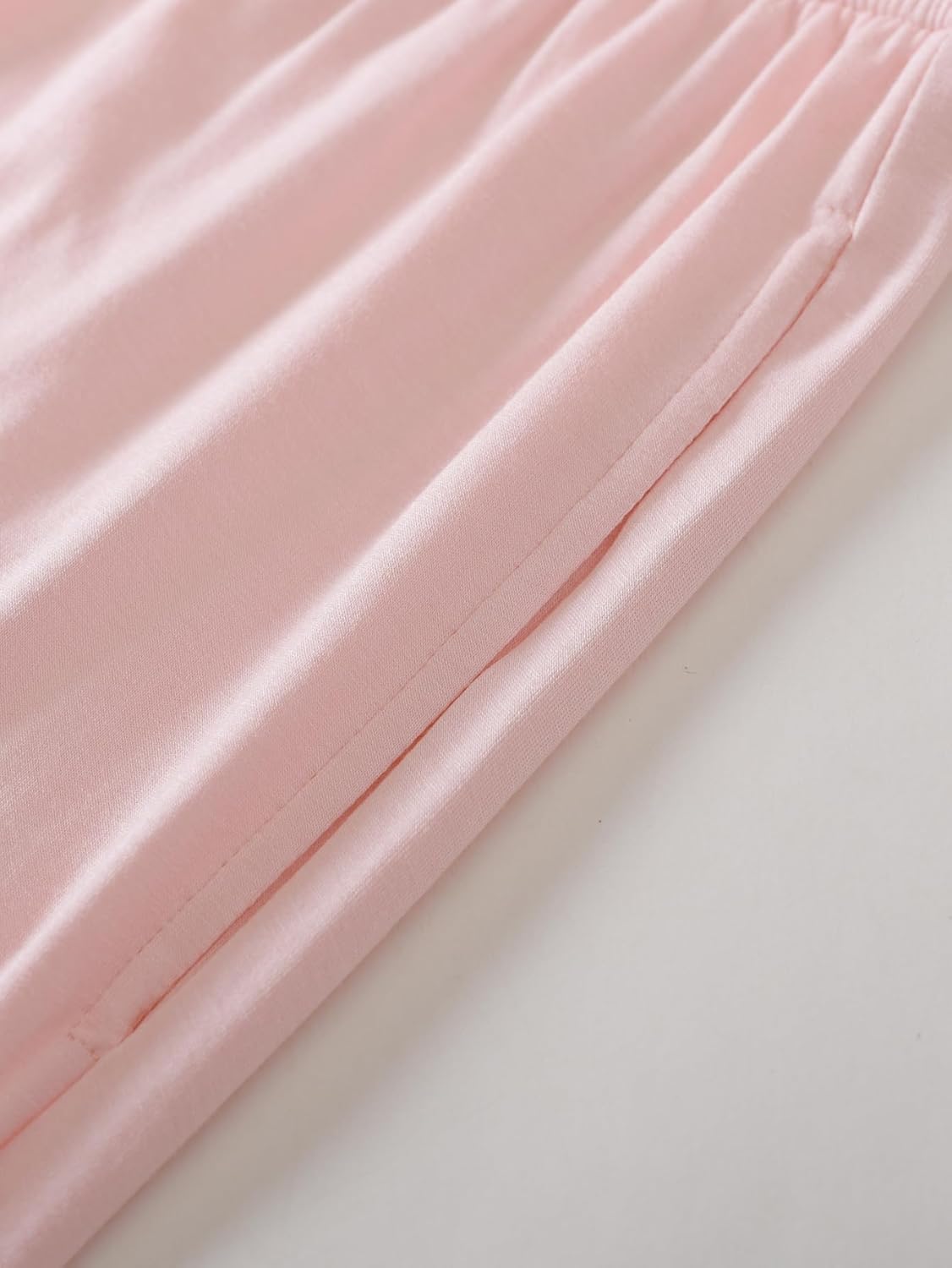 Women's Petite Pajama Set 3/4 Sleeve Shirt with Pants