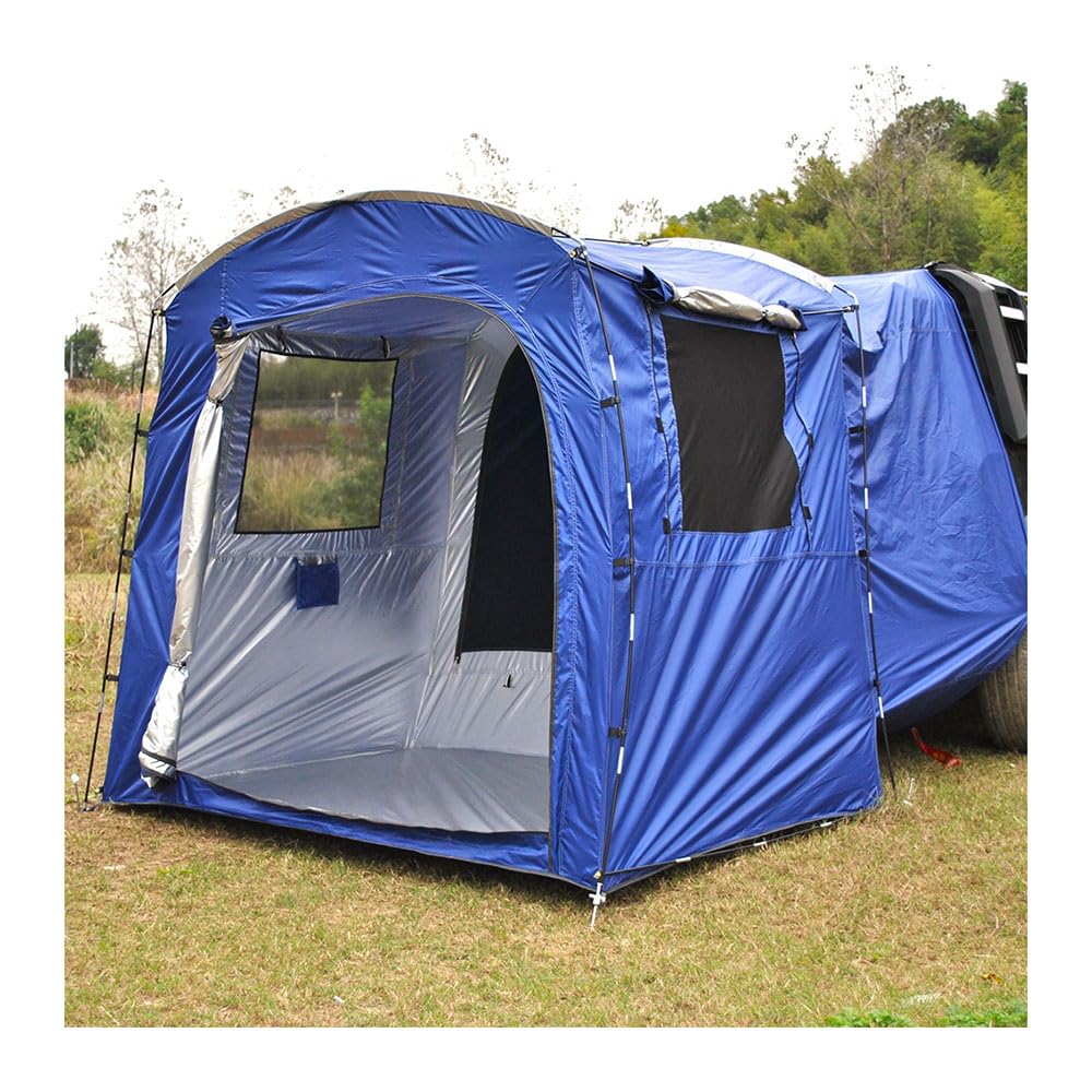 AALXF Car Boot Tailgate Tent for Citroën C5 X (E43 2022-2025 2026), SUV Rear Hatch Shelter, Auto Camping Sleep Extension, Outdoor Road Trip Canopy, Camper Gear Accessories,Blue