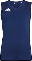 adidas Girls Quickset Sleeveless Volleyball Jersey - Lightweight HEAT.RDY, Breathable Mesh for Junior Players