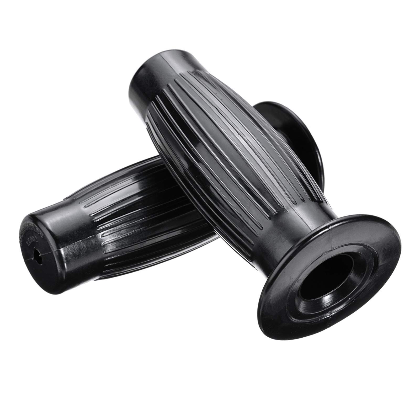 Lenker 2pcs 7 / 8in Motorcycle Scooter Lenker Handgriffe Schwarz Gummi Kunststoff 5 Zoll Länge Für T-riumph T150 Für N-Orton Für C-ommando
