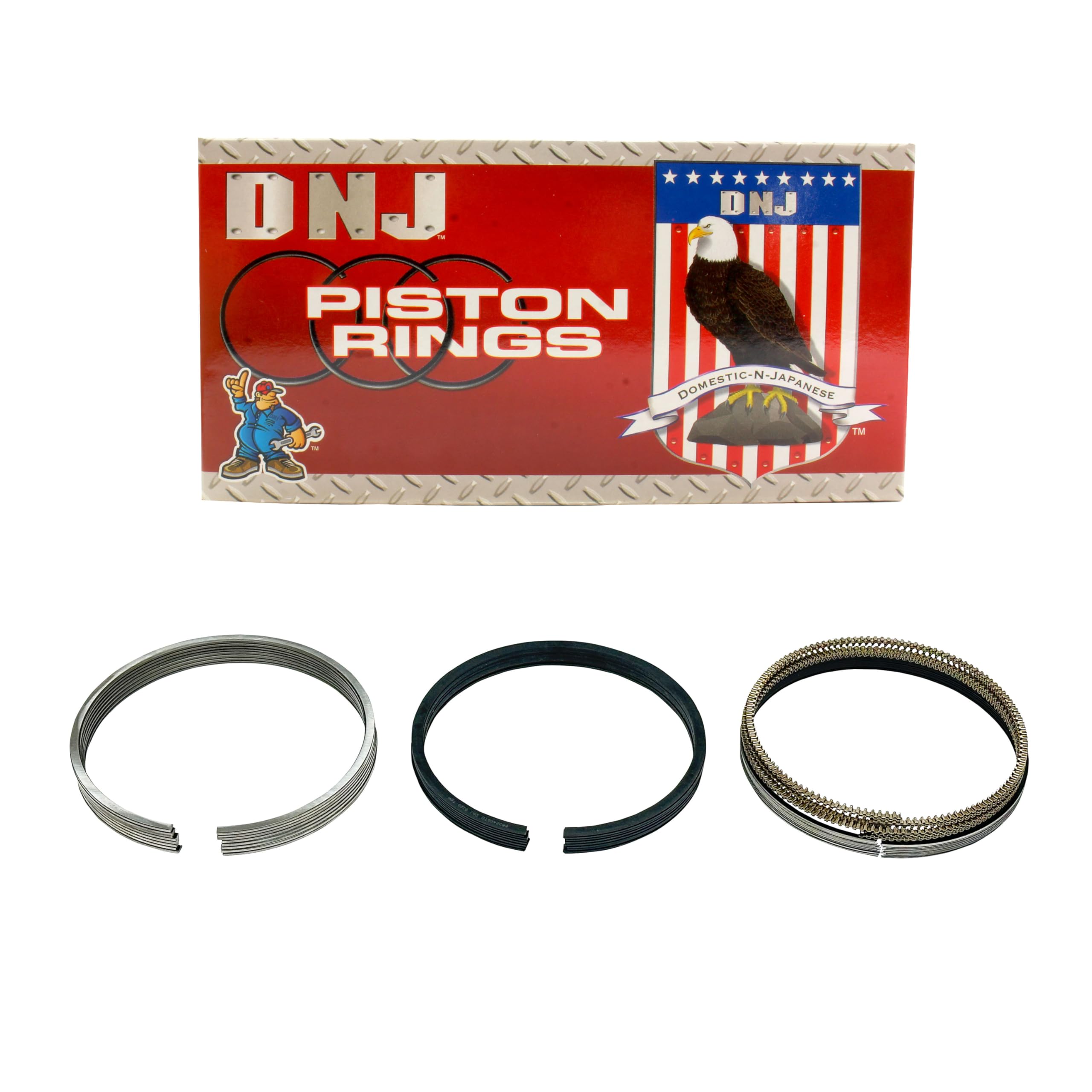 reoページです Amazon.com: DNJ PR3159 Piston Rings Standard for 1997-2005