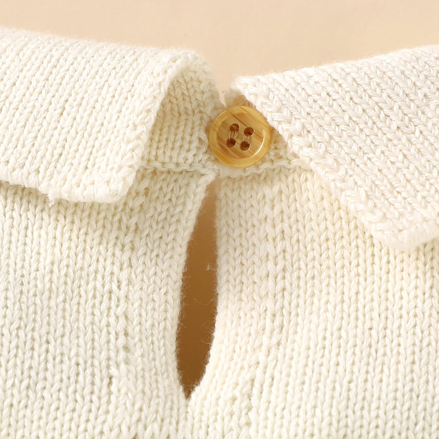 LAWKUL Baby Sweater Newborn Boy Outfits Cotton Baby Knit Sweater Romper Fall Clothes