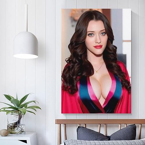 Miniatura 5 de Kat Dennings - Póster de actriz sexy (36) impresiones fotográficas artísticas, póster decorativo para el hogar, dormitorio, decoración moderna,