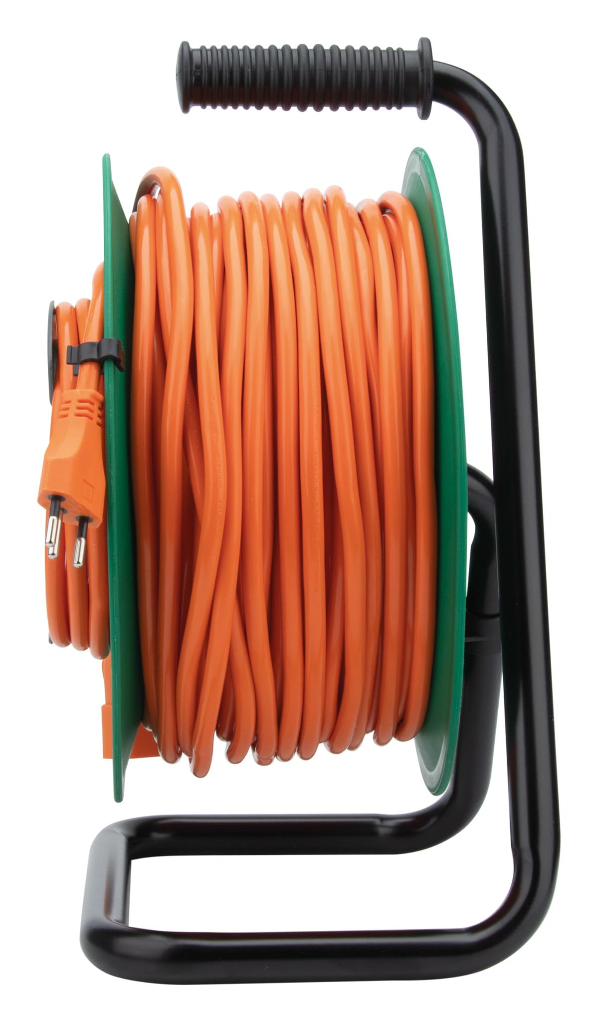 Szwajcarski zwijacz ogrodowy T12/T13 50m - pomarańczowy/zielony - Zenitech