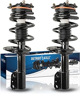 Detroit Axle - 2 Front Struts for Chevy Impala Monte Carlo Pontiac Grand Prix Buick LaCrosse Century Regal Allure Complete Struts w/Coil Springs Replacement Strut Shocks Assembly