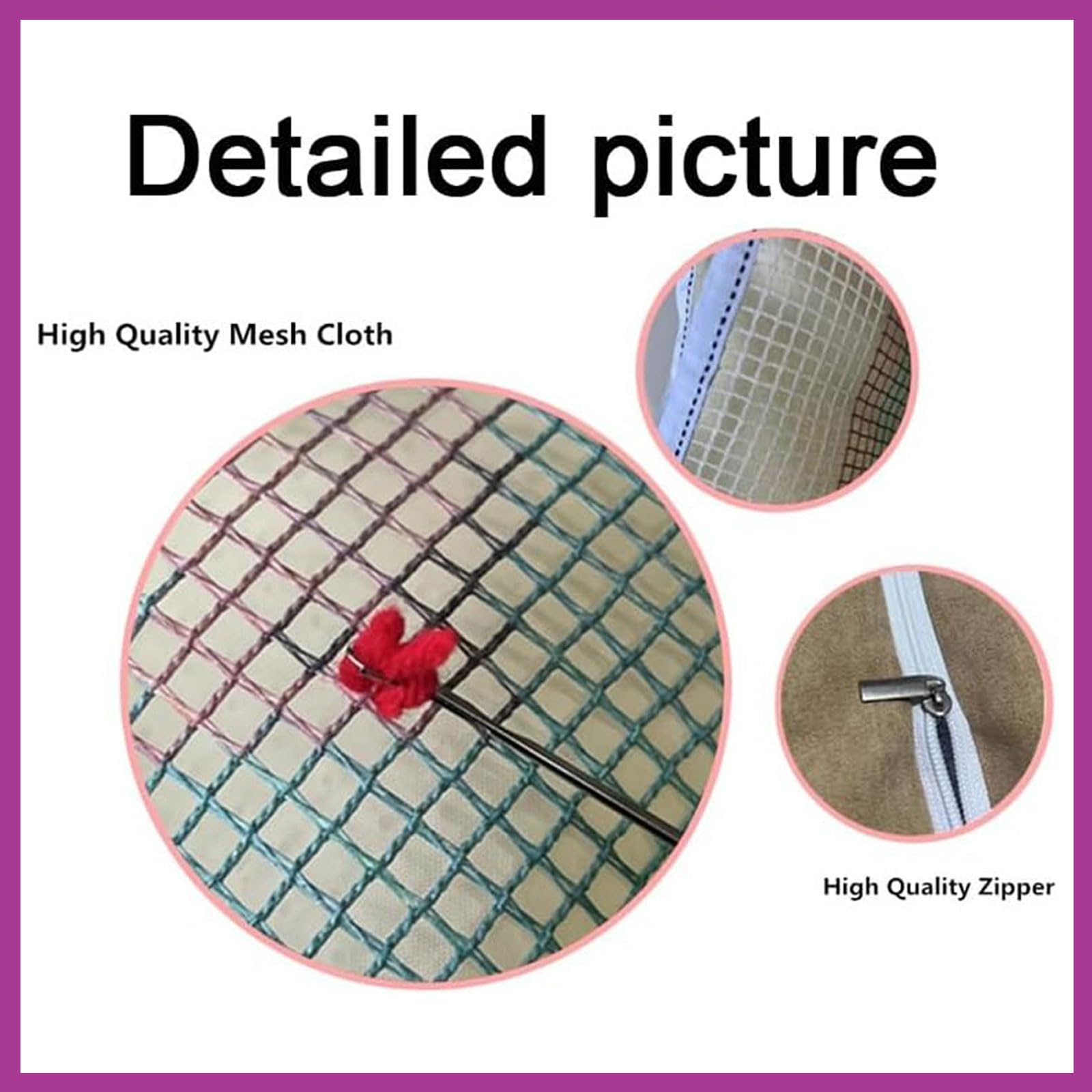 Rqwybcaxn Knüpfkissen Set - Britisch Kurzhaar Katze Mit Rose, DIY Kissen Für Kinder & Erwachsene