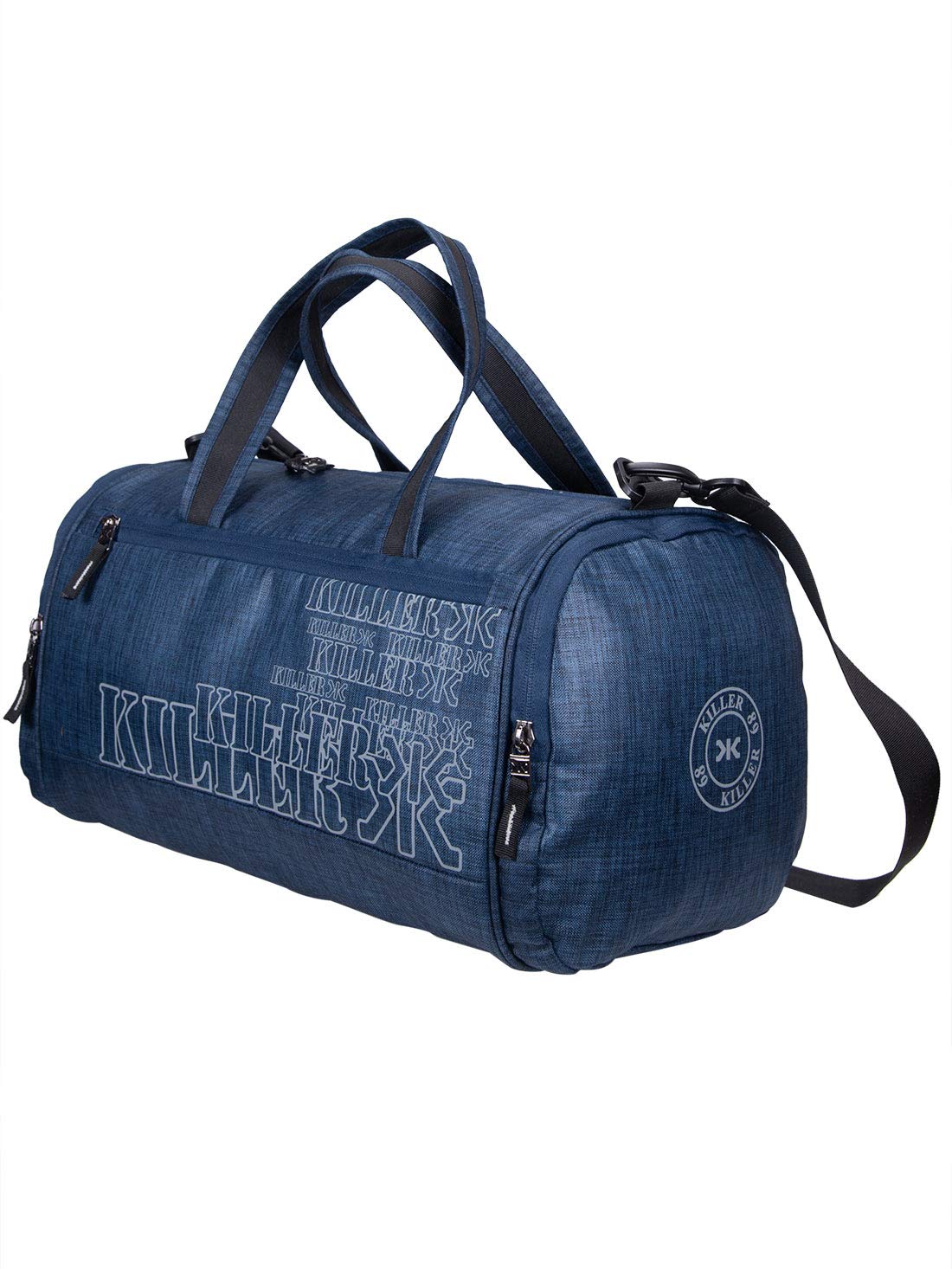 killer Fiternal Water Polyester Navy Blue 27 Litre Large Gym Bag-picture-15