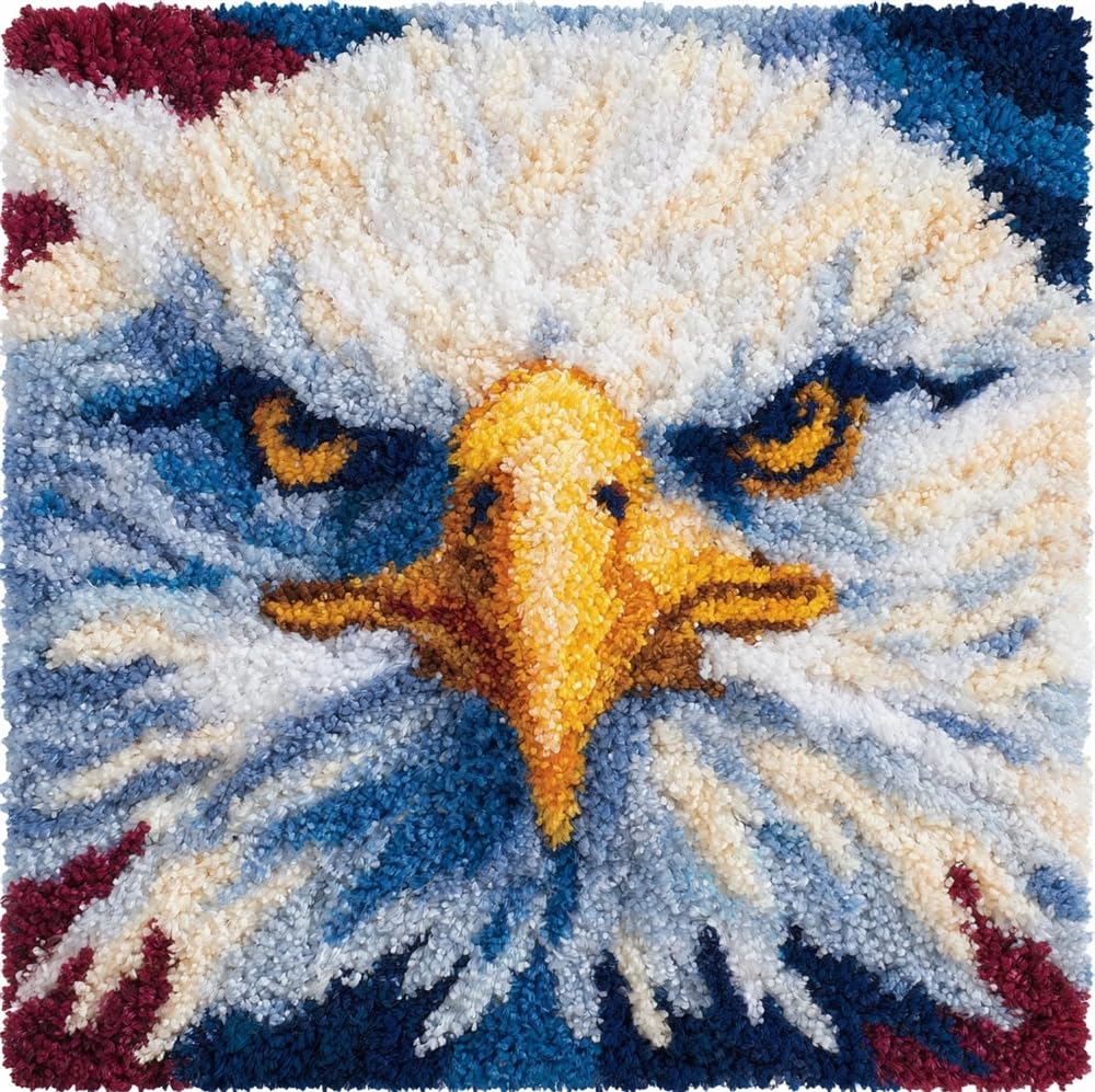 Taxpy Latch Hook Kit Eagle 17X17In