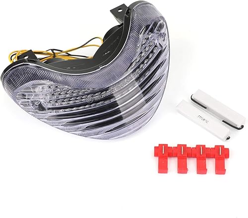 Miniatura 10 de Areyourshop Señales de giro LED luz trasera integrada señales de giro para Suzuki SV650 1999-2003, TL1000S 1997-2001, TL1000R 1998-2004 humo