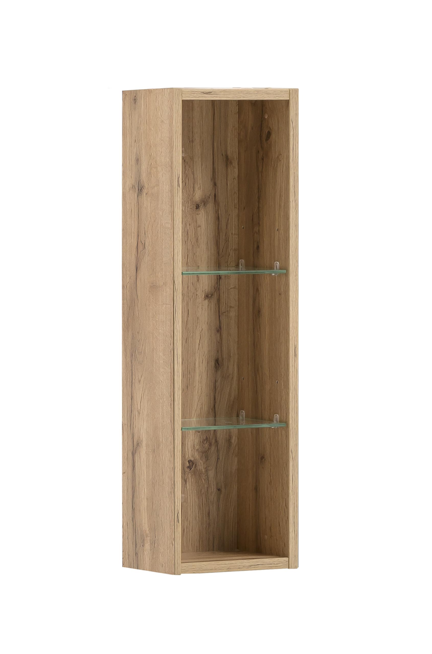 Schildmeyer Doppelspiegelschrank Duo 701523, Eiche Landhaus Dekor, 140 x 16 x 74,7 cm
