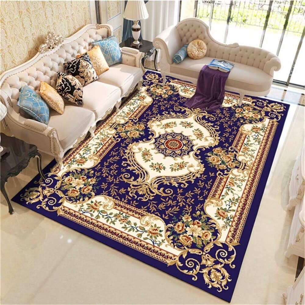 Tapis extérieur terrasse floral pour aménager un espace détente en plein air