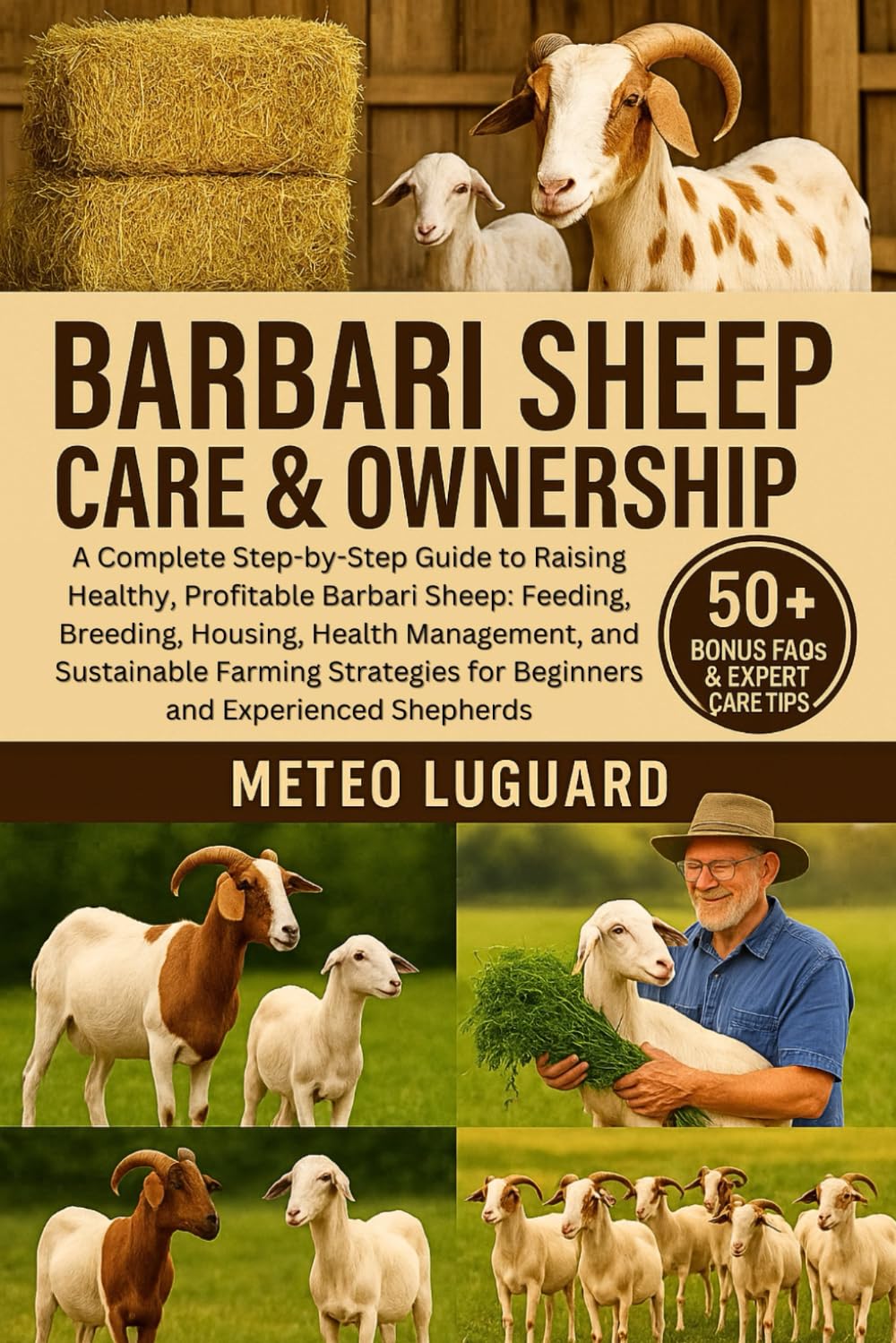 BARBARI SHEEP CARE & OWNERSHIP: A Complete Step-by-Step Guide to Raising Healthy, Profitable Barbari Sheep: Feeding, Breeding, Housing, Health ... for Beginners and Experienced Shepherds