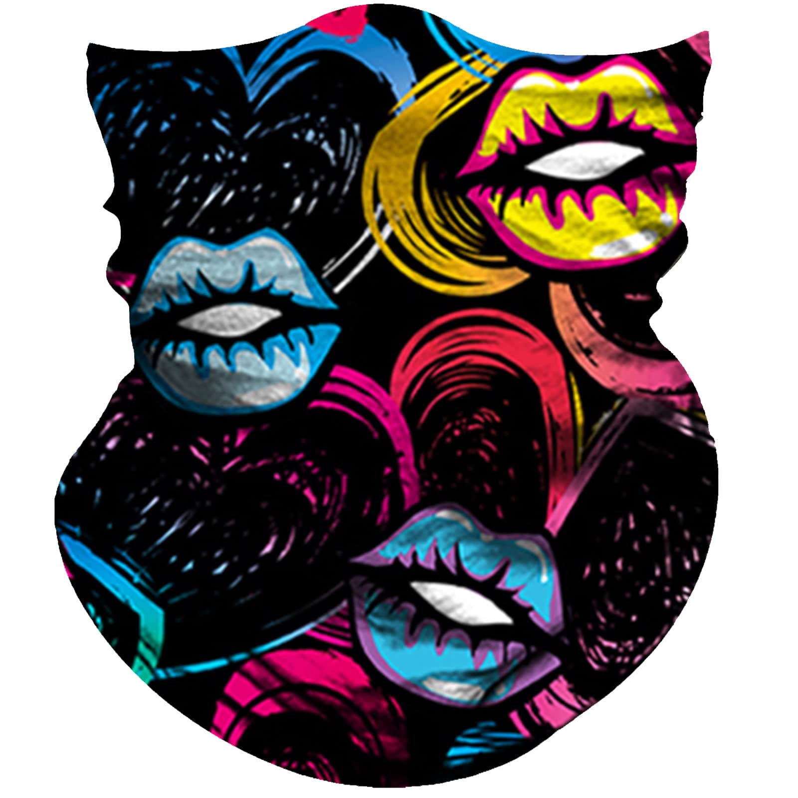 Obacle Skull Face Mask for Women Dust Wind Sun Protection Rave Festival Riding