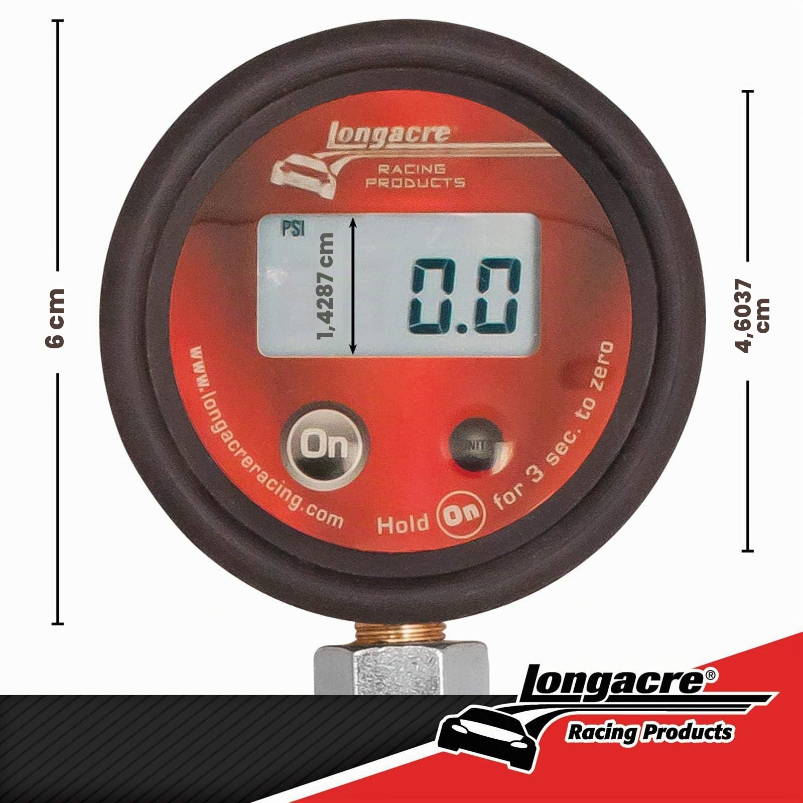 Longacre 53036 Tire Gauge Digital 0-100 PSI Basic