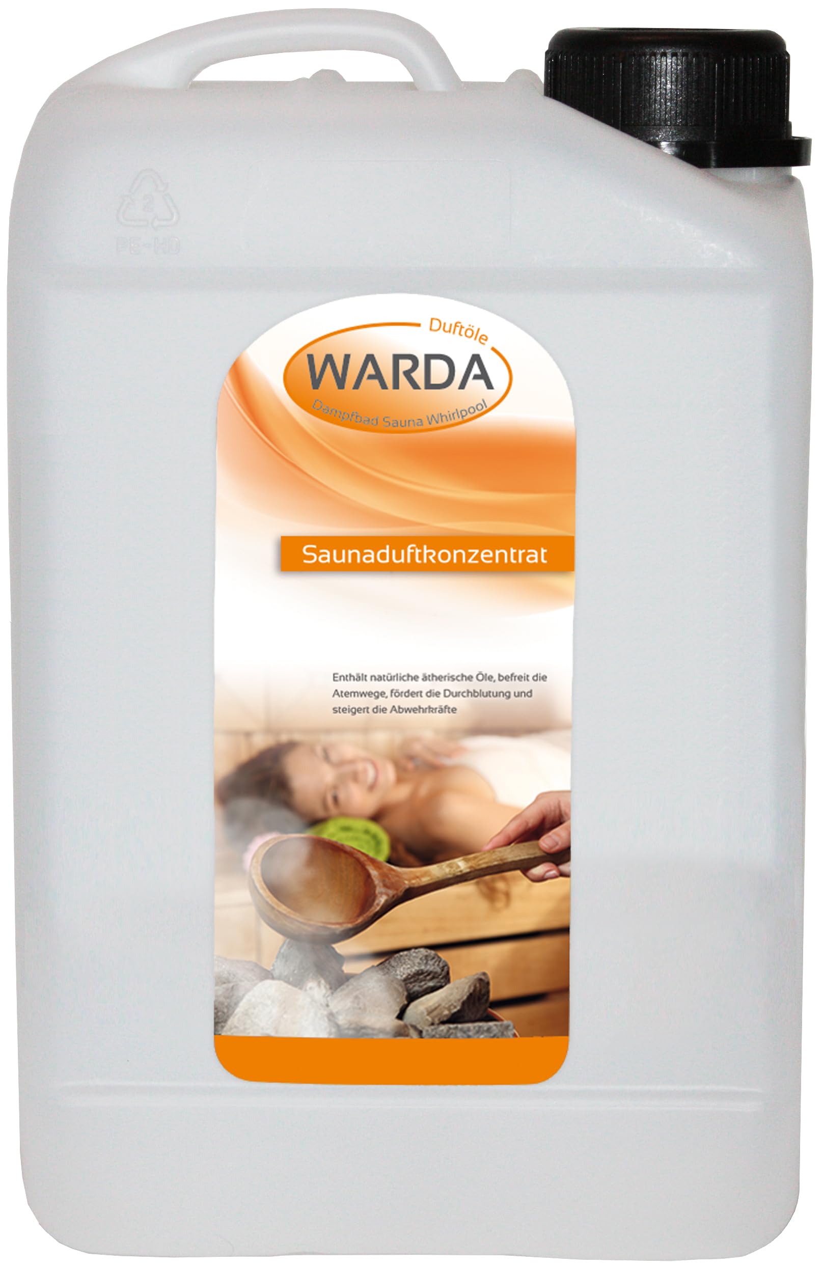 Warda Sauna Duft Konzentrat Orange 5 L