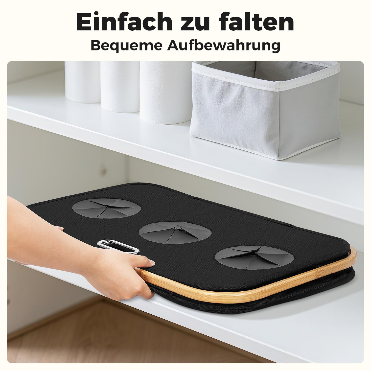 OUSFOT Pfandflaschen Sammelbehälter, 170L Schwarz Pfandflaschen 3 Fächer Leergut Sammelbehälter Pfandflaschen Behälter Geeignet für Küche