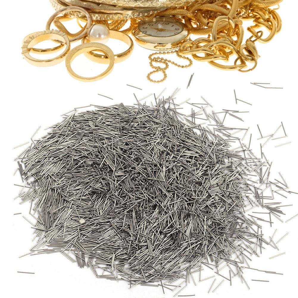 YUYTE Stainless Steel Tumbler Polishing Pins, Jewelry Finishing Media for Polisher, Rust Jewelry Making Accessories