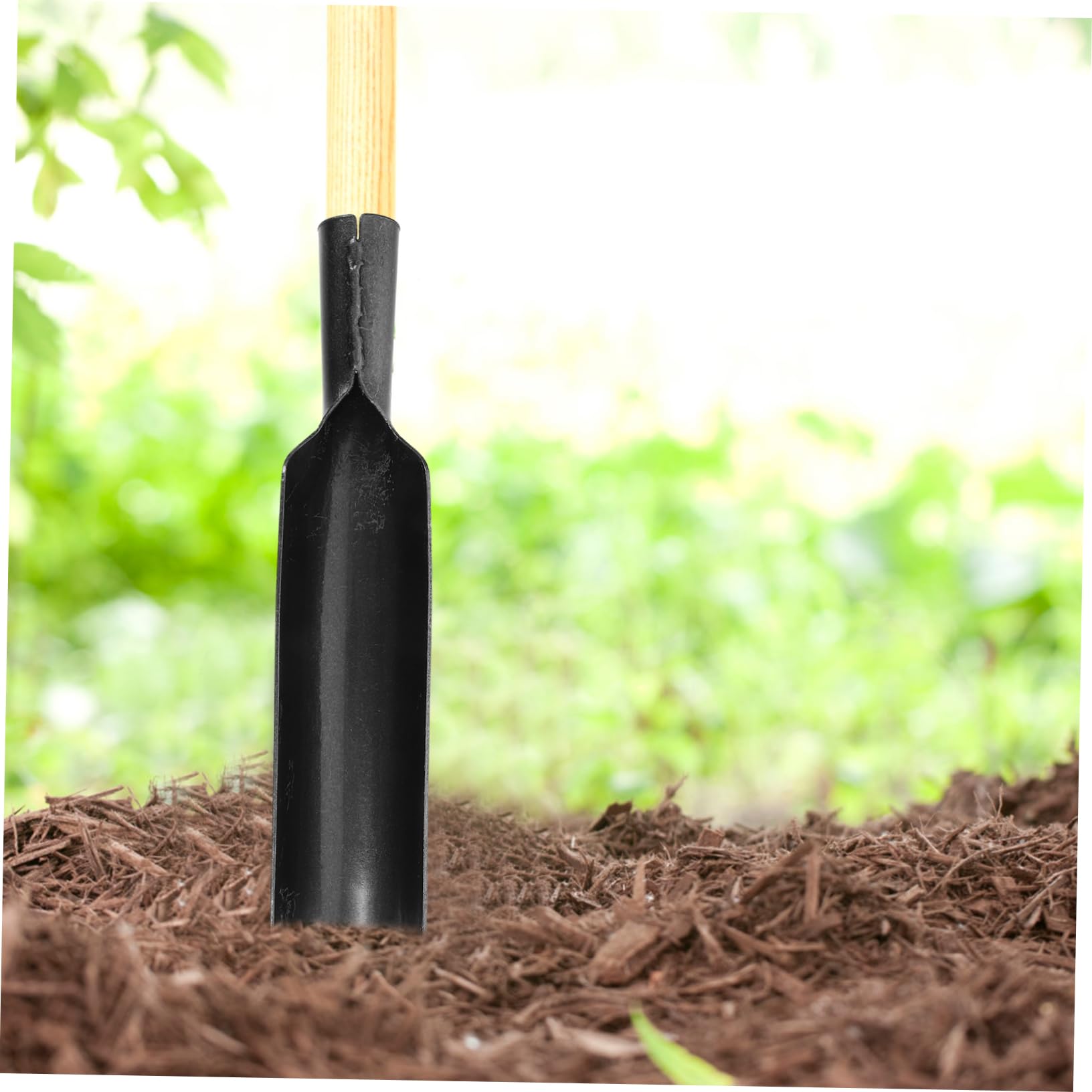 ifundom Metal Garden Shovel mit Manganstahl für Graben von Wurzeln Vielseitige Gartenwerkzeuge zum Pflanzen Jäten und Lockern für Hausgärten und Outdoor Aktivitäten