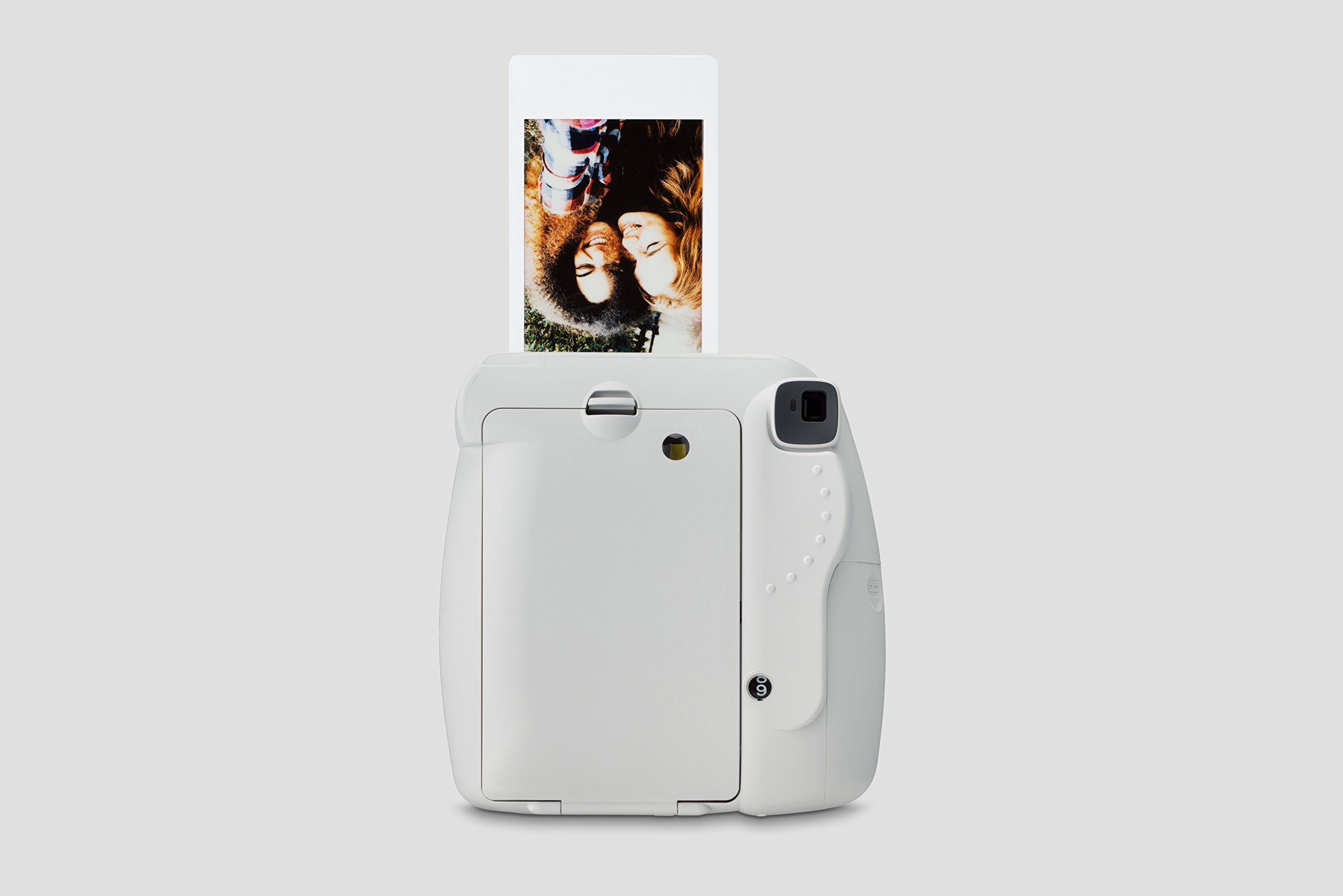 FujiFilm Instax Mini 9 Plus Instant Camera (Smoky White) - BestValuesGuide