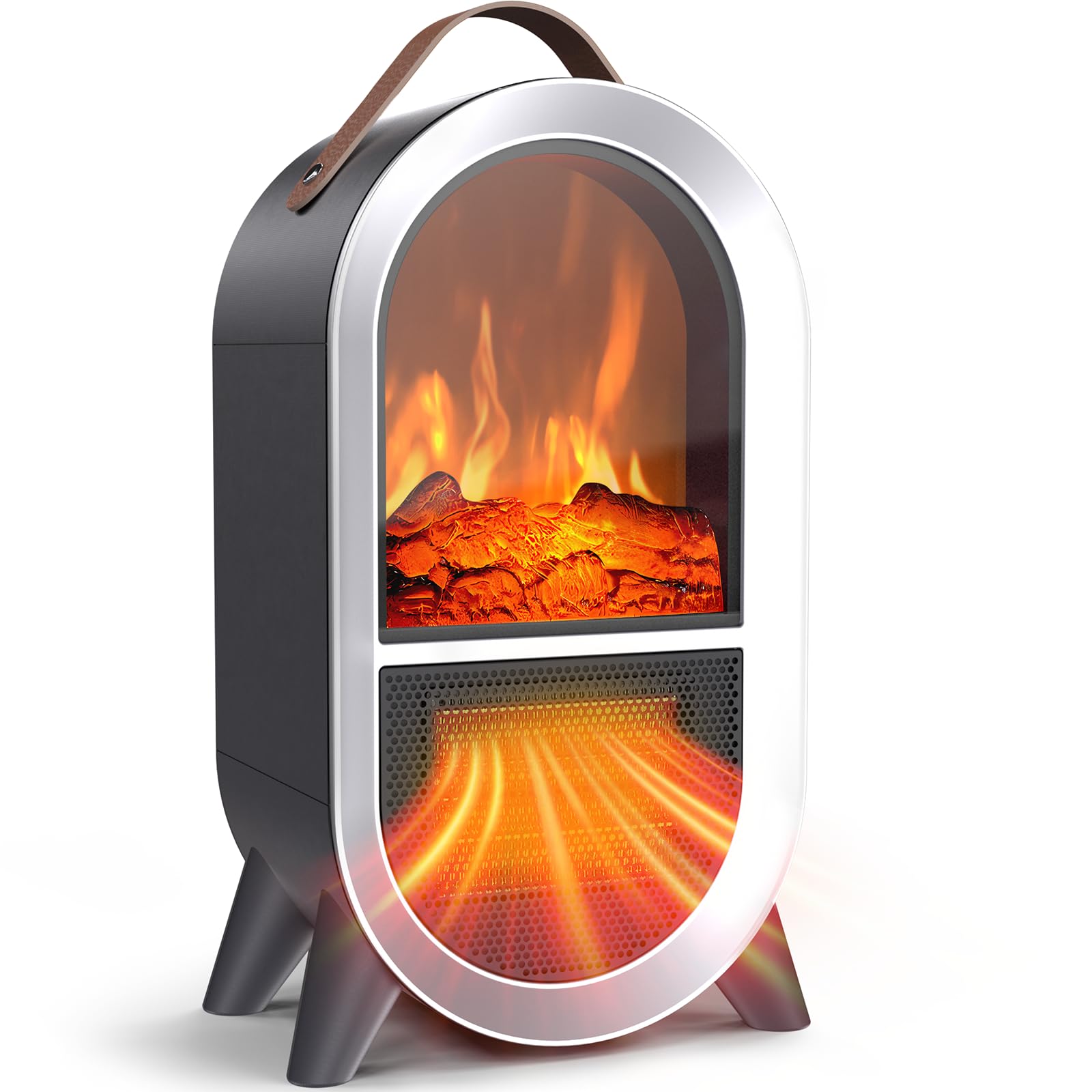 Riseon Portable Electric Fireplace Heater