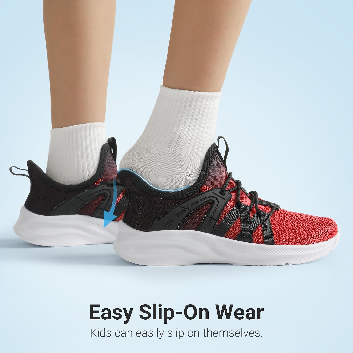 DREAM PAIRS Kid Shoes Slip On Sneakers Running