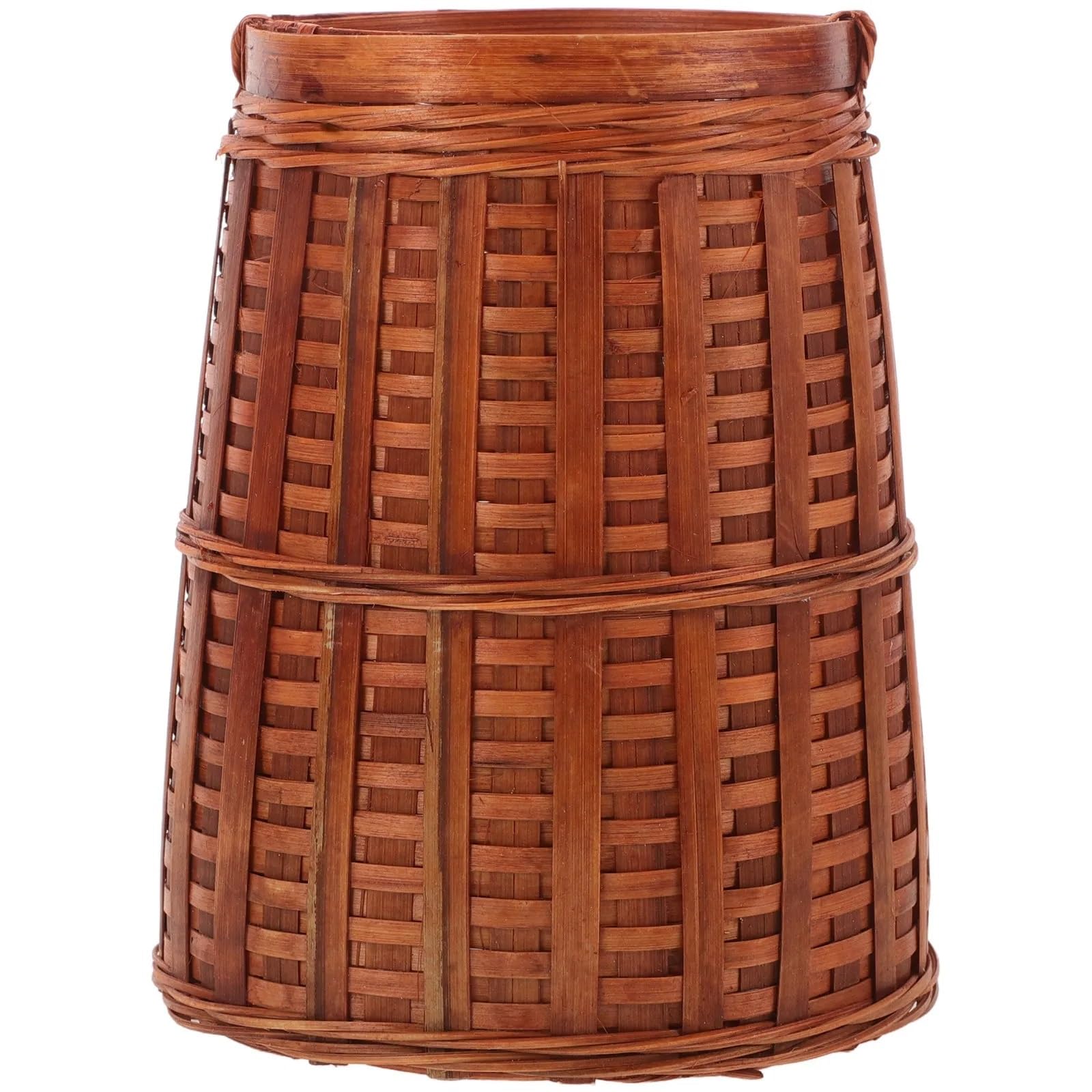 LPACXBYD Bamboo Pen Holder Bamboo Pencil Holder Creative Pen Cup Desk Organizer Stylish Craft Storage Multifunctional Brush