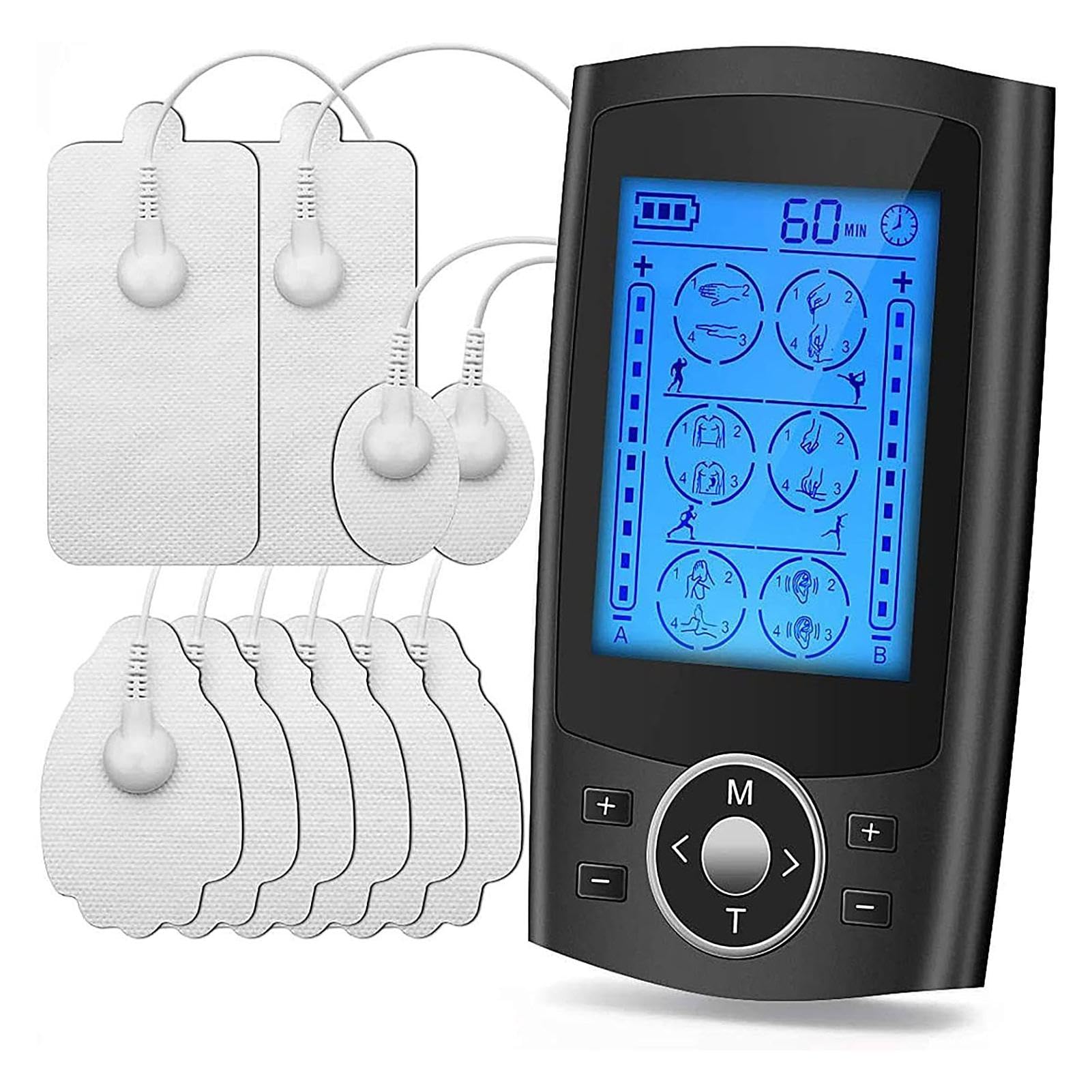 Electronic Pulse Massager, Muscle Stimulator Device, Nerve Stimulator Relief, Full Body Massage, Electric Massager 36 Modes, Adjustable Pulse Massager, Muscle Tension Relief