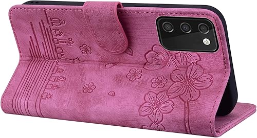 Miniatura 9 de Funda con tapa para Samsung Galaxy S22 Ultra 5G, piel sintética de alta calidad, cierre magnético con cuerpo completo, a prueba de golpes, funda