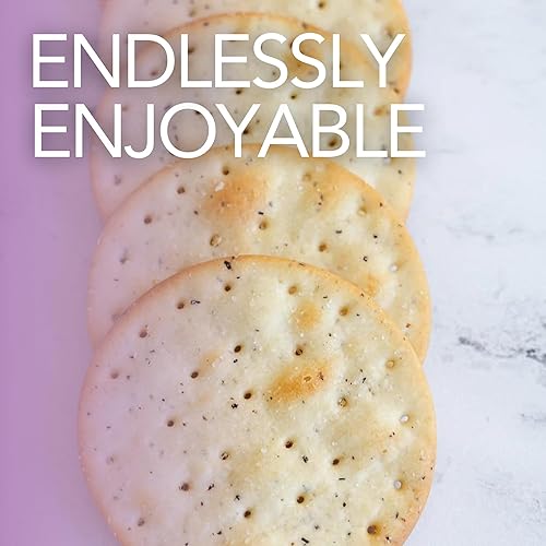 Miniatura 3 de Milton's Craft Bakers Galletas gourmet de sal y pimienta, galletas verificadas sin OMG, todos los ingredientes naturales, kosher, galletas