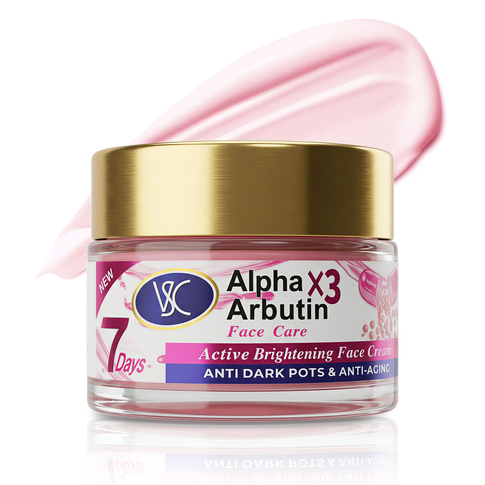 Alpha Arbutin Cream 100g, Moisturizing Face Cream for Daily Skin Care